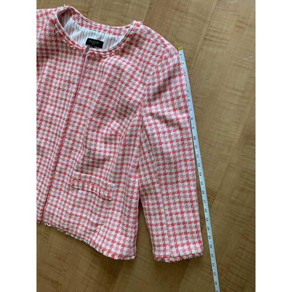 Talbots Pink and White Blazer - Picture 11 of 14